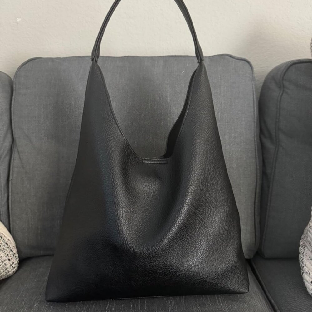 Hobo Bags for Women Soft Vegan Leather Shoulder Handbag Slouchy Tote Purses